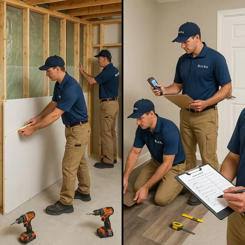 Repairs and Reconstruction process in Vance, AL