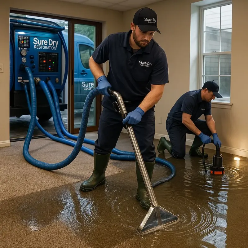 Water Extraction and Removal process in Vance, AL